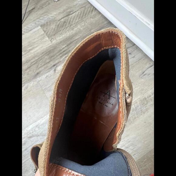 Aquatalia Fuoco Suede Ankle Boots 8.5 - Picture 7 of 8